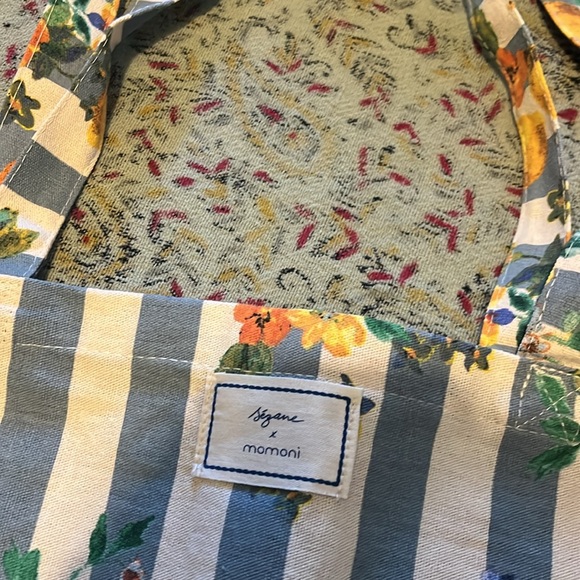 Sézane x Momoni Lemon Floral Tote - Picture 2 of 4